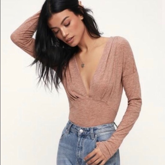 Free People Tops - NWT FreePeople V-Neck Long Sleeve Top